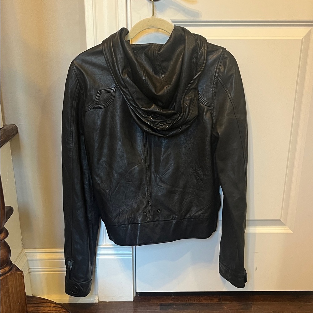 Mike and Chris lamb skin Leather Jacket - Picture 2 of 9